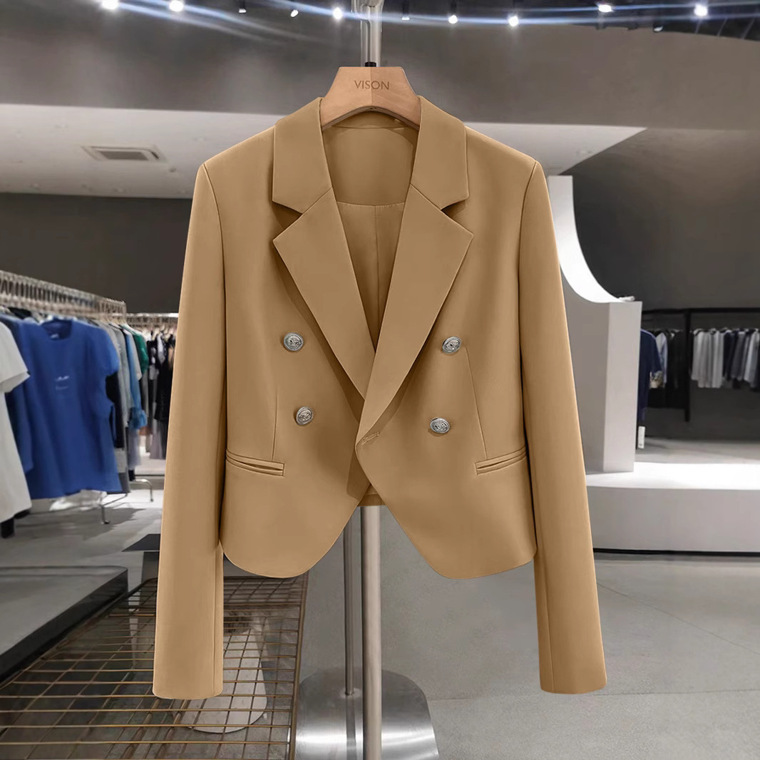 Blazer Corto Francese — Giacca Chic Monopetto - 4