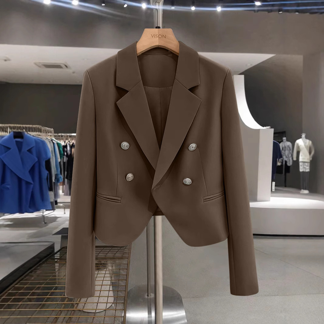 Blazer Corto Francese — Giacca Chic Monopetto - 5
