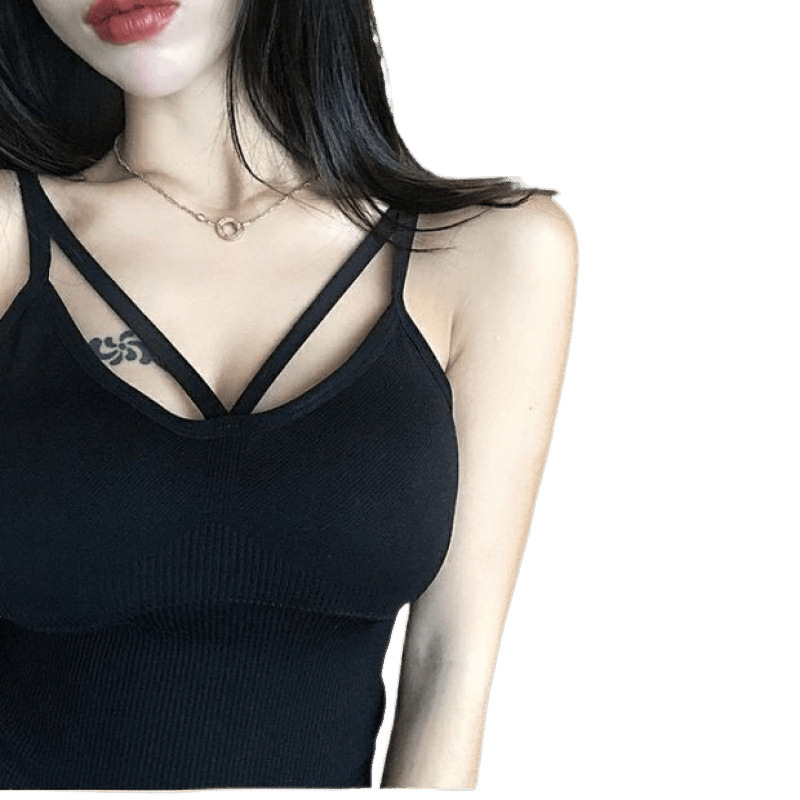 Top Canotta Incrociato Effetto Snellente — Curvy - 6